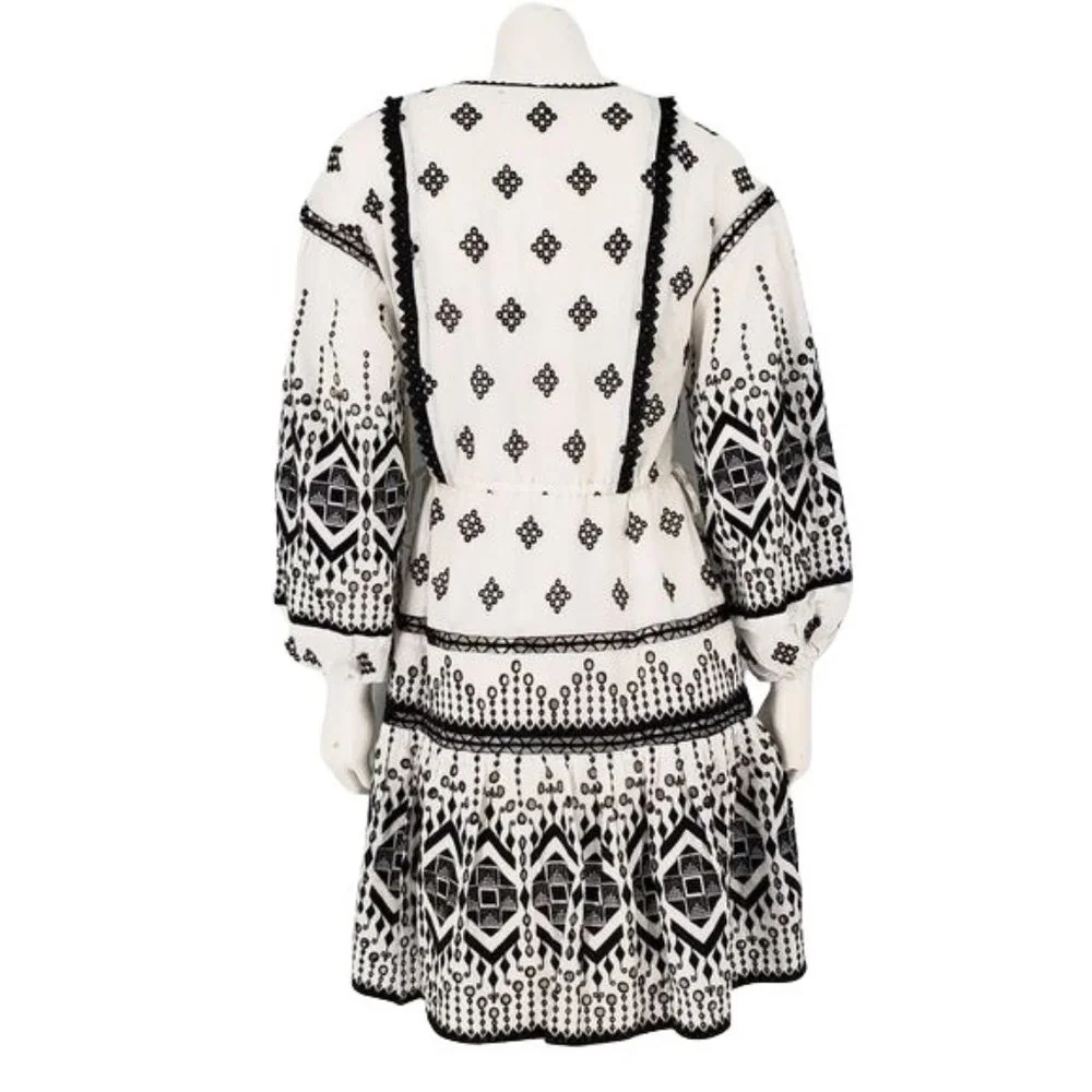 Anthropologie Francine Eyelet Mini Dress - Picture 6 of 14